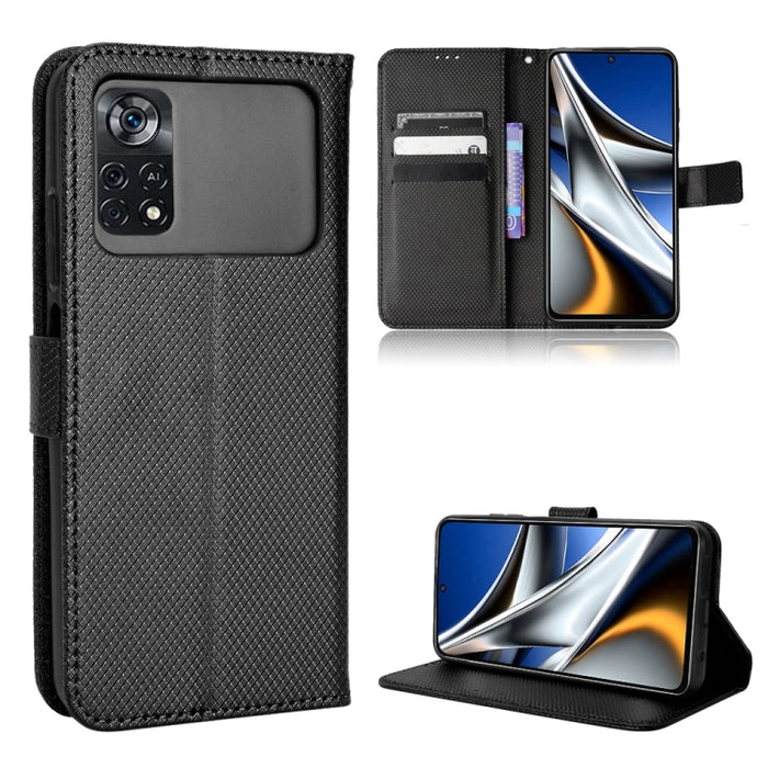 Estuche para teléfono de cuero con textura de diamante, For BLU G91 Pro, For OPPO Realme Q3T / Q3S, For TCL 20 SE, For TCL 30 SE / 30 E / 306 / Sharp Aquos V6, For TCL 30 XE 5G / 30 V 5G, For vivo Y76 5G, For Wiko Y52, For Wiko Y82                     ...