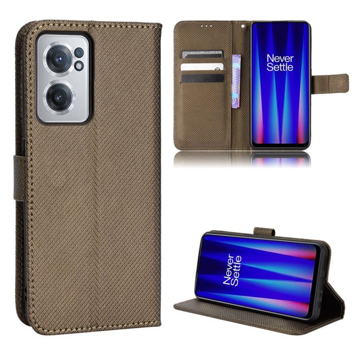 Estuche para teléfono de cuero con textura de diamante, For Xiaomi Poco M4 Pro 5G Big Hole, For Xiaomi Poco M4 Pro 5G Fine Hole, For OnePlus Nord CE 2 5G, For OPPO A7 / AX7 / A5s / AX5s / A21, For OPPO Find X5 Pro, For OPPO Find X5                     ...