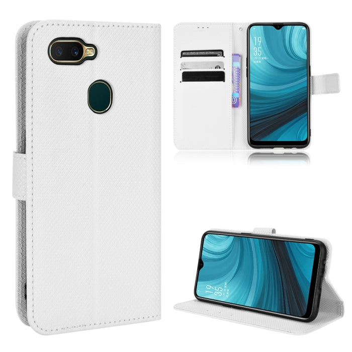 Estuche para teléfono de cuero con textura de diamante, For Xiaomi Poco M4 Pro 5G Big Hole, For Xiaomi Poco M4 Pro 5G Fine Hole, For OnePlus Nord CE 2 5G, For OPPO A7 / AX7 / A5s / AX5s / A21, For OPPO Find X5 Pro, For OPPO Find X5                     ...