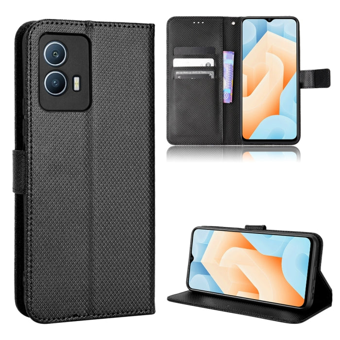Estuche para teléfono de cuero con textura de diamante, For Xiaomi Poco M4 Pro 5G Big Hole, For Xiaomi Poco M4 Pro 5G Fine Hole, For OnePlus Nord CE 2 5G, For OPPO A7 / AX7 / A5s / AX5s / A21, For OPPO Find X5 Pro, For OPPO Find X5                     ...