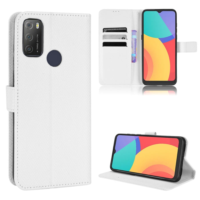 Estuche para teléfono de cuero con textura de diamante, For Xiaomi Poco M4 Pro 5G Big Hole, For Xiaomi Poco M4 Pro 5G Fine Hole, For OnePlus Nord CE 2 5G, For OPPO A7 / AX7 / A5s / AX5s / A21, For OPPO Find X5 Pro, For OPPO Find X5                     ...