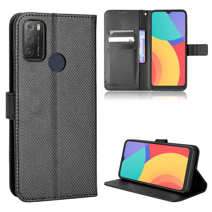 Estuche para teléfono de cuero con textura de diamante, For Xiaomi Poco M4 Pro 5G Big Hole, For Xiaomi Poco M4 Pro 5G Fine Hole, For OnePlus Nord CE 2 5G, For OPPO A7 / AX7 / A5s / AX5s / A21, For OPPO Find X5 Pro, For OPPO Find X5                     ...