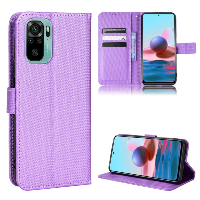 Estuche para teléfono de cuero con textura de diamante, For Xiaomi Poco M4 Pro 5G Big Hole, For Xiaomi Poco M4 Pro 5G Fine Hole, For OnePlus Nord CE 2 5G, For OPPO A7 / AX7 / A5s / AX5s / A21, For OPPO Find X5 Pro, For OPPO Find X5                     ...