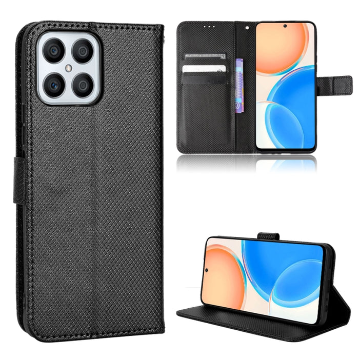Estuche para teléfono de cuero con textura de diamante, For Xiaomi Poco M4 Pro 5G Big Hole, For Xiaomi Poco M4 Pro 5G Fine Hole, For OnePlus Nord CE 2 5G, For OPPO A7 / AX7 / A5s / AX5s / A21, For OPPO Find X5 Pro, For OPPO Find X5                     ...