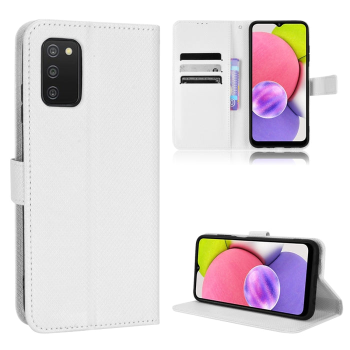 Estuche para teléfono de cuero con textura de diamante, For Xiaomi Poco M4 Pro 5G Big Hole, For Xiaomi Poco M4 Pro 5G Fine Hole, For OnePlus Nord CE 2 5G, For OPPO A7 / AX7 / A5s / AX5s / A21, For OPPO Find X5 Pro, For OPPO Find X5                     ...