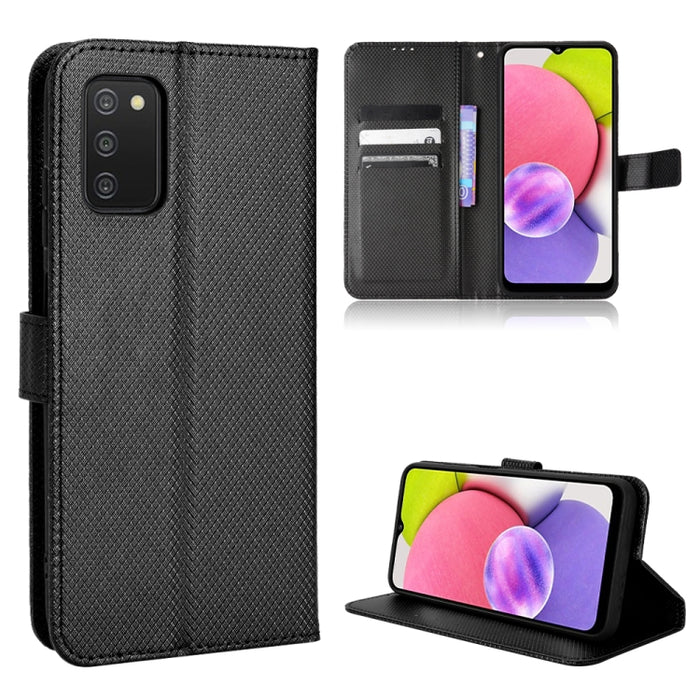 Estuche para teléfono de cuero con textura de diamante, For Xiaomi Poco M4 Pro 5G Big Hole, For Xiaomi Poco M4 Pro 5G Fine Hole, For OnePlus Nord CE 2 5G, For OPPO A7 / AX7 / A5s / AX5s / A21, For OPPO Find X5 Pro, For OPPO Find X5                     ...