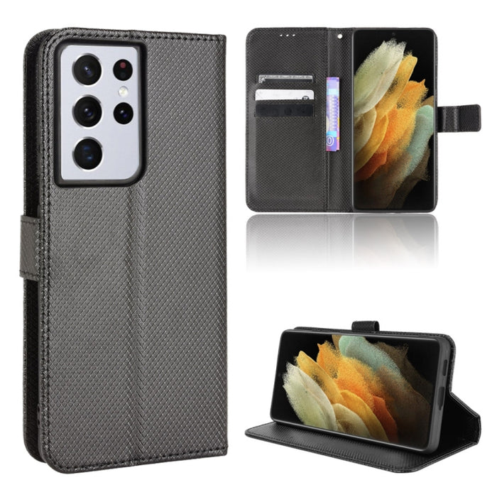 Estuche para teléfono de cuero con textura de diamante, For Xiaomi Poco M4 Pro 5G Big Hole, For Xiaomi Poco M4 Pro 5G Fine Hole, For OnePlus Nord CE 2 5G, For OPPO A7 / AX7 / A5s / AX5s / A21, For OPPO Find X5 Pro, For OPPO Find X5                     ...