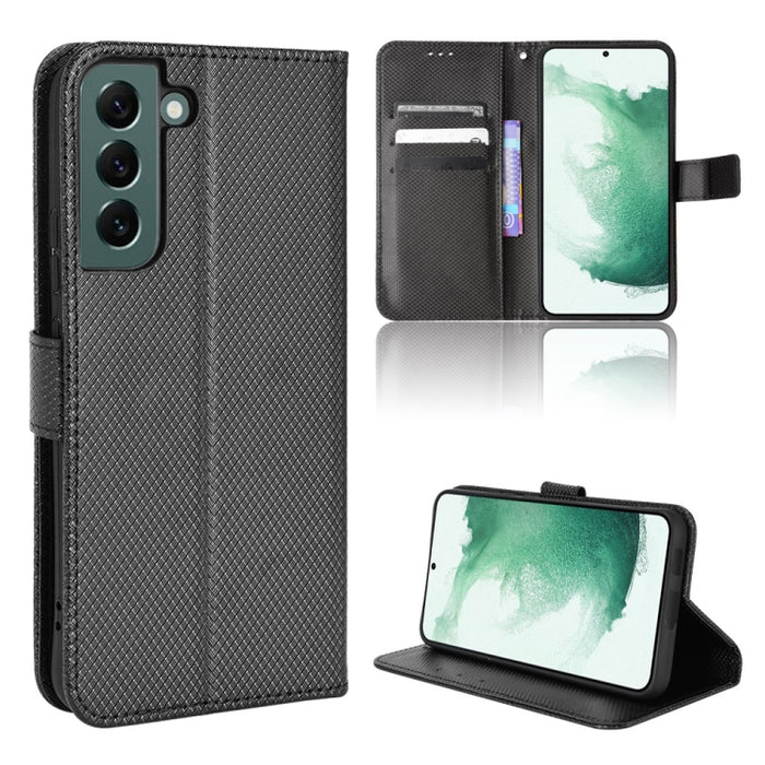 Estuche para teléfono de cuero con textura de diamante, For Xiaomi Poco M4 Pro 5G Big Hole, For Xiaomi Poco M4 Pro 5G Fine Hole, For OnePlus Nord CE 2 5G, For OPPO A7 / AX7 / A5s / AX5s / A21, For OPPO Find X5 Pro, For OPPO Find X5                     ...