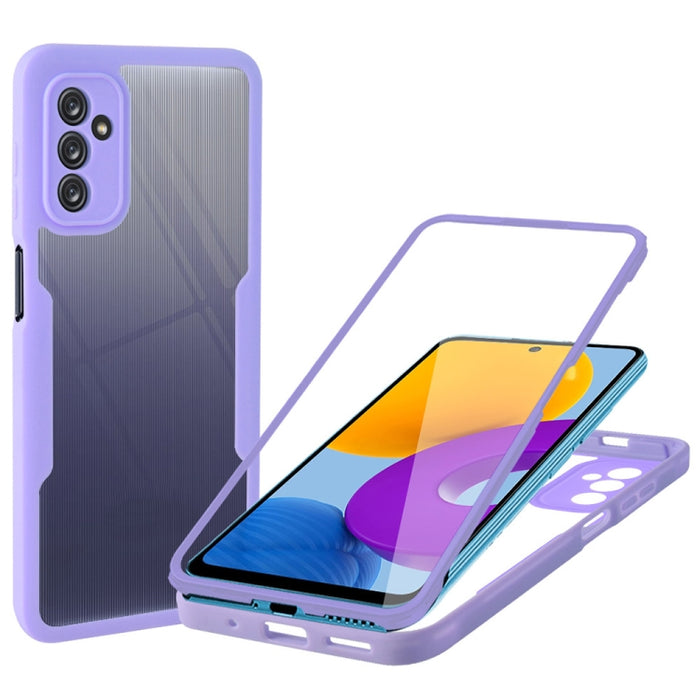 Acrílico + TPU 360 grados Cobertura completa Funda para teléfono a prueba de golpes, For Samsung Galaxy A10s, For Samsung Galaxy A12, For Samsung Galaxy M52 5G, For Samsung Galaxy S22 5G, For Samsung Galaxy S22+ 5G, For Samsung Galaxy S22 Ultra 5G     ...