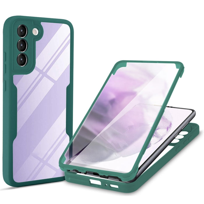 Acrílico + TPU 360 grados Cobertura completa Funda para teléfono a prueba de golpes, For Samsung Galaxy A10s, For Samsung Galaxy A12, For Samsung Galaxy M52 5G, For Samsung Galaxy S22 5G, For Samsung Galaxy S22+ 5G, For Samsung Galaxy S22 Ultra 5G     ...