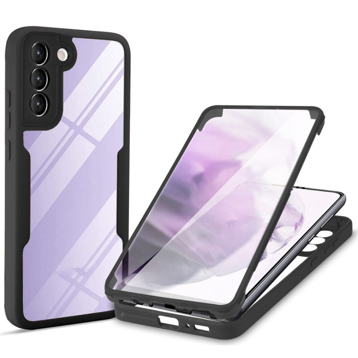 Acrílico + TPU 360 grados Cobertura completa Funda para teléfono a prueba de golpes, For Samsung Galaxy A10s, For Samsung Galaxy A12, For Samsung Galaxy M52 5G, For Samsung Galaxy S22 5G, For Samsung Galaxy S22+ 5G, For Samsung Galaxy S22 Ultra 5G     ...