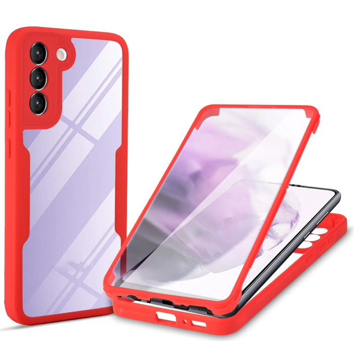 Acrílico + TPU 360 grados Cobertura completa Funda para teléfono a prueba de golpes, For Samsung Galaxy A10s, For Samsung Galaxy A12, For Samsung Galaxy M52 5G, For Samsung Galaxy S22 5G, For Samsung Galaxy S22+ 5G, For Samsung Galaxy S22 Ultra 5G     ...