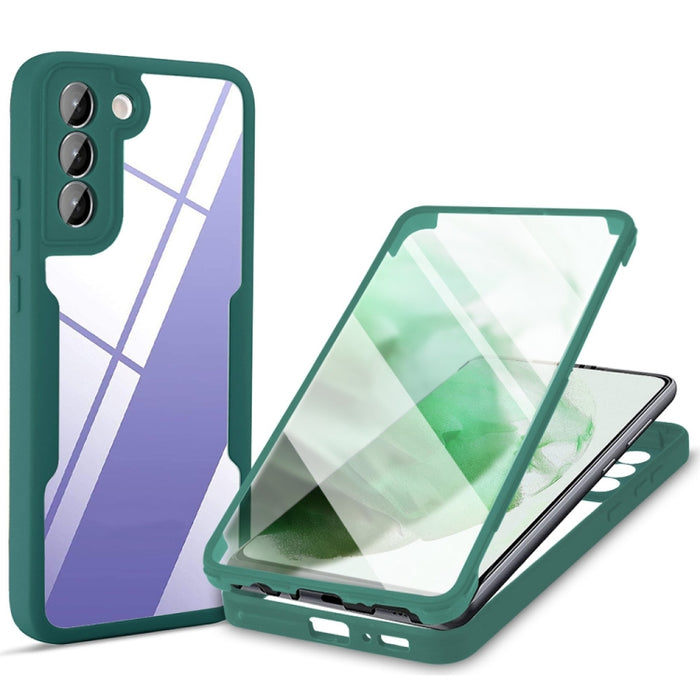 Acrílico + TPU 360 grados Cobertura completa Funda para teléfono a prueba de golpes, For Samsung Galaxy A10s, For Samsung Galaxy A12, For Samsung Galaxy M52 5G, For Samsung Galaxy S22 5G, For Samsung Galaxy S22+ 5G, For Samsung Galaxy S22 Ultra 5G     ...