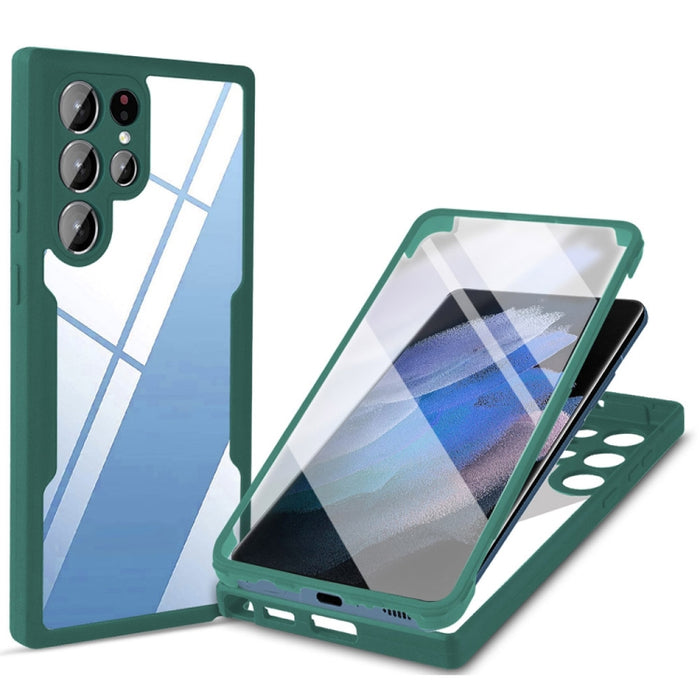 Acrílico + TPU 360 grados Cobertura completa Funda para teléfono a prueba de golpes, For Samsung Galaxy A10s, For Samsung Galaxy A12, For Samsung Galaxy M52 5G, For Samsung Galaxy S22 5G, For Samsung Galaxy S22+ 5G, For Samsung Galaxy S22 Ultra 5G     ...