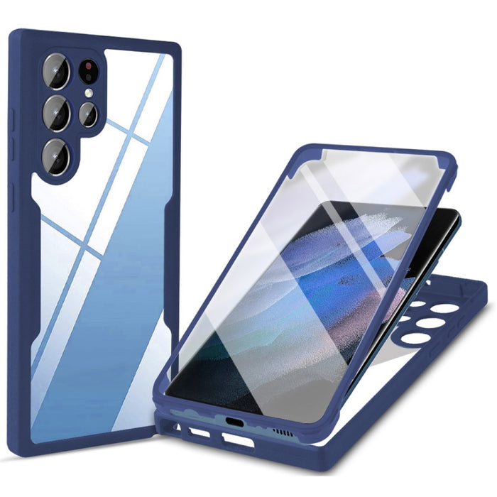 Acrílico + TPU 360 grados Cobertura completa Funda para teléfono a prueba de golpes, For Samsung Galaxy A10s, For Samsung Galaxy A12, For Samsung Galaxy M52 5G, For Samsung Galaxy S22 5G, For Samsung Galaxy S22+ 5G, For Samsung Galaxy S22 Ultra 5G     ...