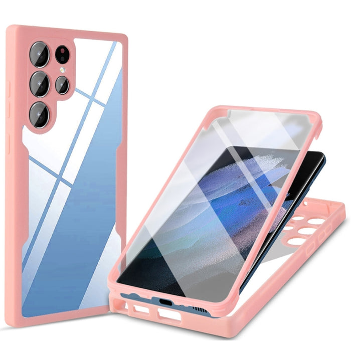 Acrílico + TPU 360 grados Cobertura completa Funda para teléfono a prueba de golpes, For Samsung Galaxy A10s, For Samsung Galaxy A12, For Samsung Galaxy M52 5G, For Samsung Galaxy S22 5G, For Samsung Galaxy S22+ 5G, For Samsung Galaxy S22 Ultra 5G     ...