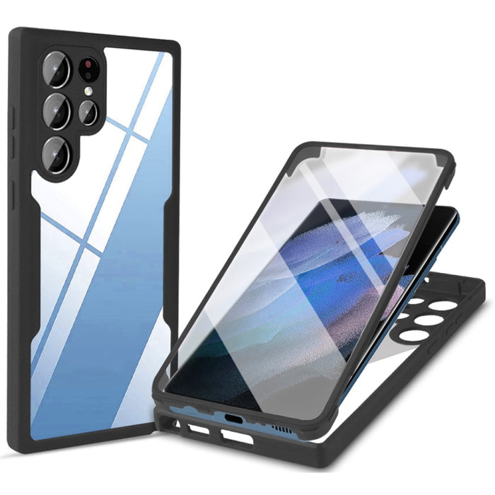 Acrílico + TPU 360 grados Cobertura completa Funda para teléfono a prueba de golpes, For Samsung Galaxy A10s, For Samsung Galaxy A12, For Samsung Galaxy M52 5G, For Samsung Galaxy S22 5G, For Samsung Galaxy S22+ 5G, For Samsung Galaxy S22 Ultra 5G     ...