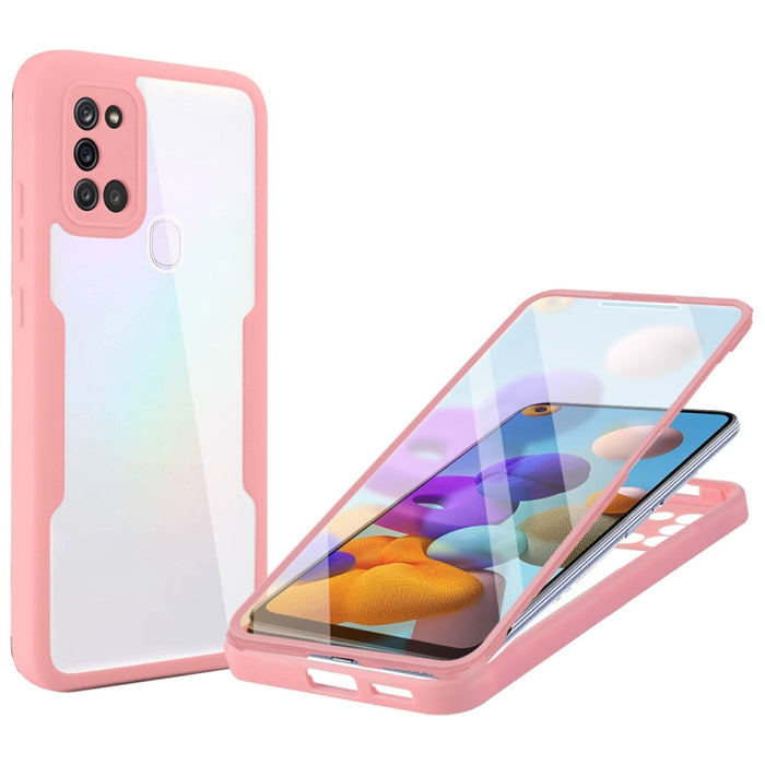 Acrílico + TPU 360 grados Cobertura completa Funda para teléfono a prueba de golpes, For Samsung Galaxy A10s, For Samsung Galaxy A12, For Samsung Galaxy M52 5G, For Samsung Galaxy S22 5G, For Samsung Galaxy S22+ 5G, For Samsung Galaxy S22 Ultra 5G     ...