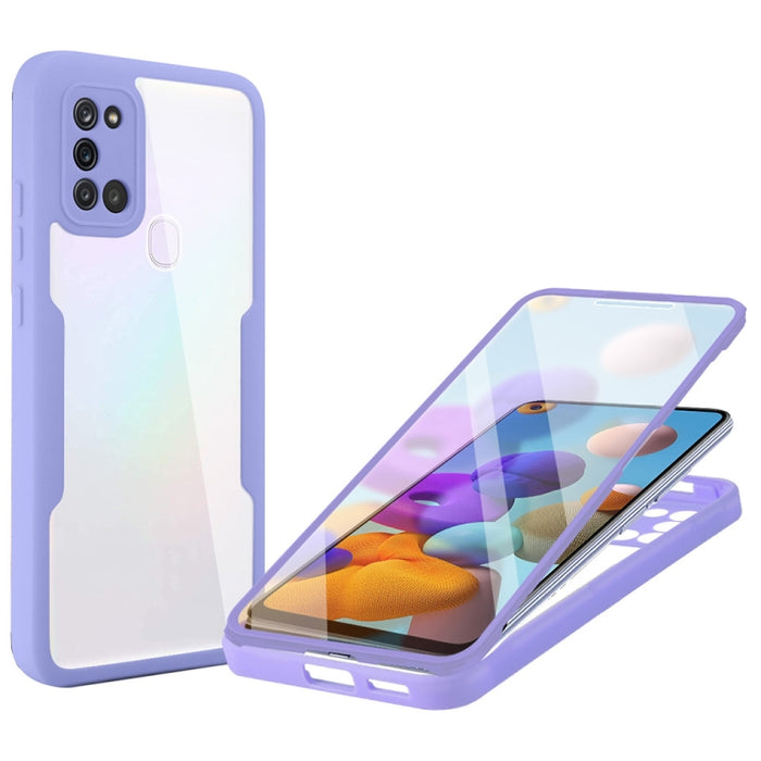 Acrílico + TPU 360 grados Cobertura completa Funda para teléfono a prueba de golpes, For Samsung Galaxy A10s, For Samsung Galaxy A12, For Samsung Galaxy M52 5G, For Samsung Galaxy S22 5G, For Samsung Galaxy S22+ 5G, For Samsung Galaxy S22 Ultra 5G     ...