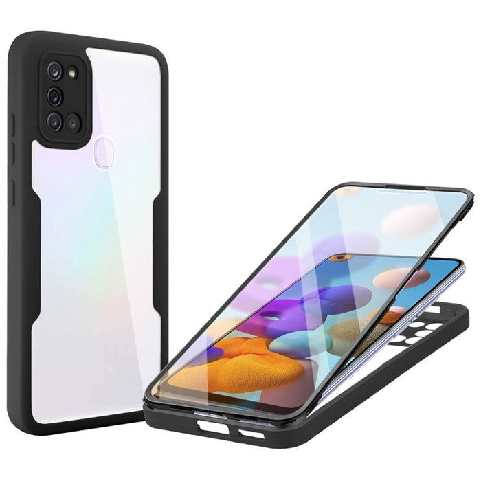 Acrílico + TPU 360 grados Cobertura completa Funda para teléfono a prueba de golpes, For Samsung Galaxy A10s, For Samsung Galaxy A12, For Samsung Galaxy M52 5G, For Samsung Galaxy S22 5G, For Samsung Galaxy S22+ 5G, For Samsung Galaxy S22 Ultra 5G     ...