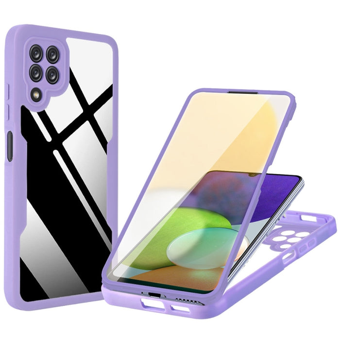 Acrílico + TPU 360 grados Cobertura completa Funda para teléfono a prueba de golpes, For Samsung Galaxy A10s, For Samsung Galaxy A12, For Samsung Galaxy M52 5G, For Samsung Galaxy S22 5G, For Samsung Galaxy S22+ 5G, For Samsung Galaxy S22 Ultra 5G     ...