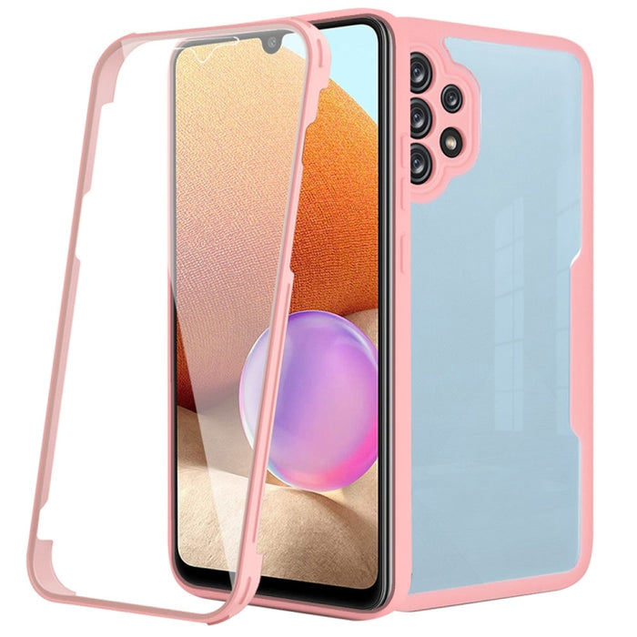 Acrílico + TPU 360 grados Cobertura completa Funda para teléfono a prueba de golpes, For Samsung Galaxy A10s, For Samsung Galaxy A12, For Samsung Galaxy M52 5G, For Samsung Galaxy S22 5G, For Samsung Galaxy S22+ 5G, For Samsung Galaxy S22 Ultra 5G     ...