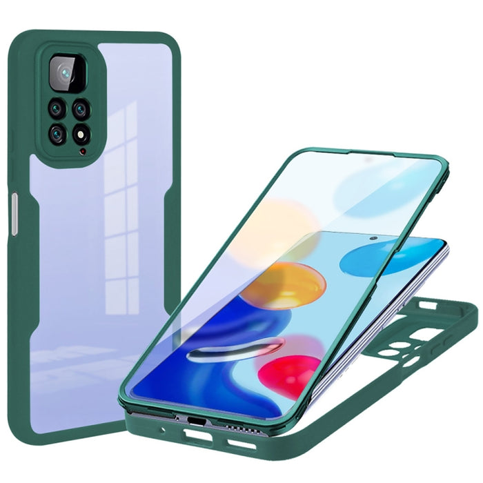 Acrílico + TPU 360 grados Cobertura completa Funda para teléfono a prueba de golpes, For Samsung Galaxy A10s, For Samsung Galaxy A12, For Samsung Galaxy M52 5G, For Samsung Galaxy S22 5G, For Samsung Galaxy S22+ 5G, For Samsung Galaxy S22 Ultra 5G     ...