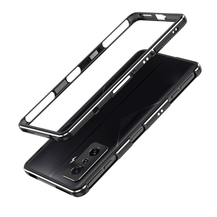 Protector de lente Aurora + Estuche para teléfono con marco de metal, For Xiaomi Redmi K50 Gaming