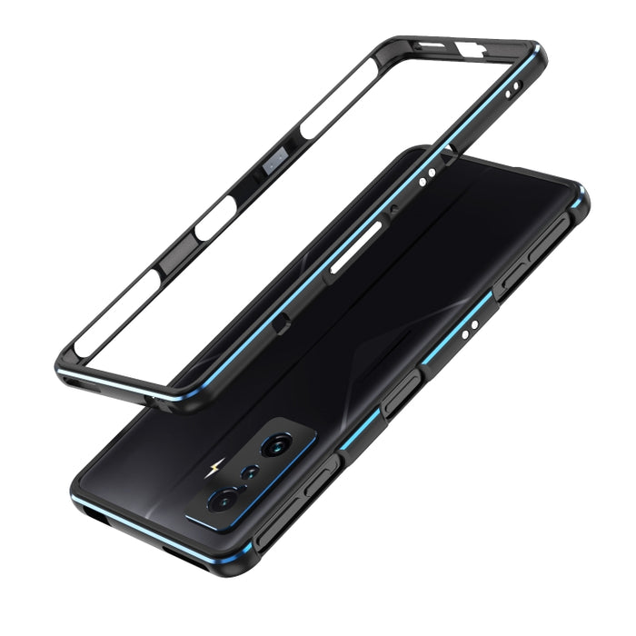 Protector de lente Aurora + Estuche para teléfono con marco de metal, For Xiaomi Redmi K50 Gaming