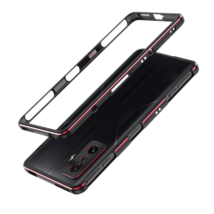 Protector de lente Aurora + Estuche para teléfono con marco de metal, For Xiaomi Redmi K50 Gaming