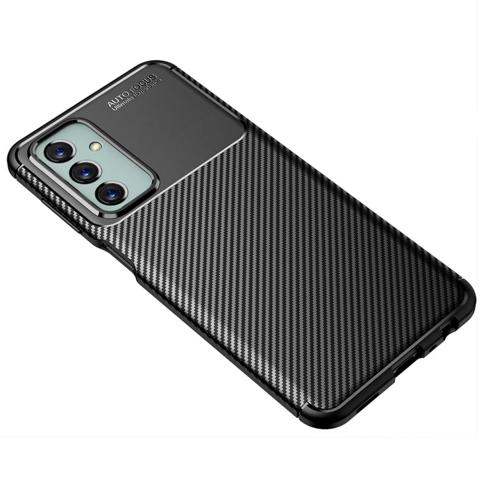 Funda de teléfono TPU a prueba de golpes con textura de fibra de carbono, For Samsung Galaxy M23 / F23, For Xiaomi Redmi Note 11E 5G
