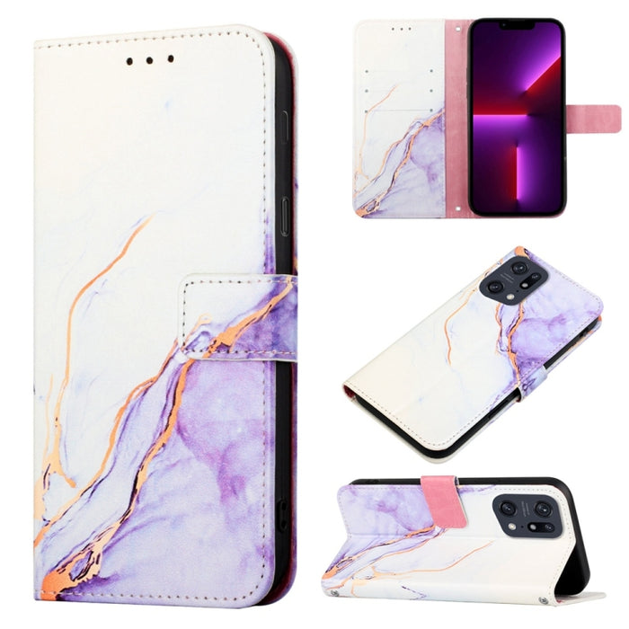 PT003 Estuche para teléfono de cuero con tapa y patrón de mármol, For Xiaomi Redmi 10 Prime+ 5G / Note 11E, For Xiaomi Redmi 10C 4G / Redmi 10 India, For Samsung Galaxy A03s 165.8mm, For OPPO Find X5, For OPPO Find X5 Pro, For OPPO Realme GT Neo3      ...