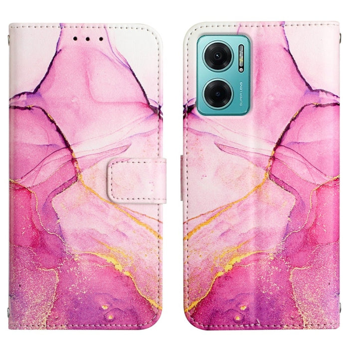 PT003 Estuche para teléfono de cuero con tapa y patrón de mármol, For Xiaomi Redmi 10 Prime+ 5G / Note 11E, For Xiaomi Redmi 10C 4G / Redmi 10 India, For Samsung Galaxy A03s 165.8mm, For OPPO Find X5, For OPPO Find X5 Pro, For OPPO Realme GT Neo3      ...