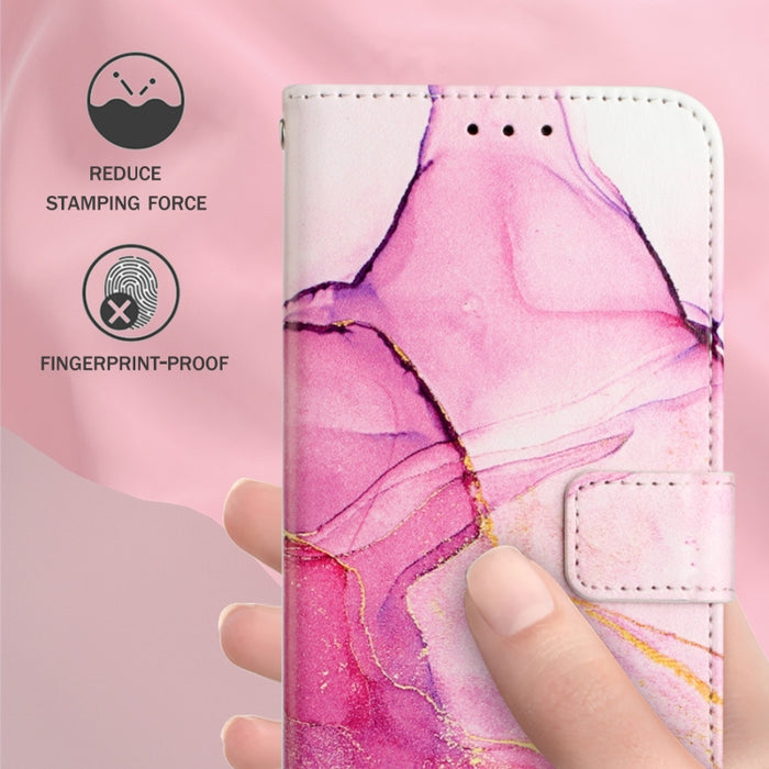 PT003 Estuche para teléfono de cuero con tapa y patrón de mármol, For Xiaomi Redmi 10 Prime+ 5G / Note 11E, For Xiaomi Redmi 10C 4G / Redmi 10 India, For Samsung Galaxy A03s 165.8mm, For OPPO Find X5, For OPPO Find X5 Pro, For OPPO Realme GT Neo3      ...