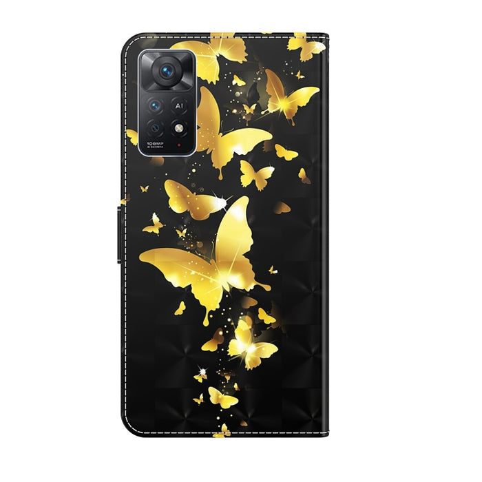 Patrón de pintura 3D TPU + funda de teléfono de cuero PU, For Xiaomi Poco M4 Pro, For Xiaomi Poco X4 Pro 5G, For Xiaomi Redmi Note 10 Lite, For Xiaomi Redmi Note 11, For Xiaomi Redmi Note 11 Pro / 11 Pro+, For Xiaomi Redmi Note 8 2021, For Xiaomi Redmi...