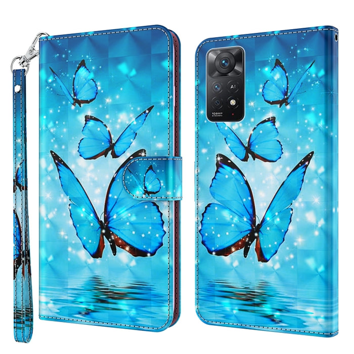 Patrón de pintura 3D TPU + funda de teléfono de cuero PU, For Xiaomi Poco M4 Pro, For Xiaomi Poco X4 Pro 5G, For Xiaomi Redmi Note 10 Lite, For Xiaomi Redmi Note 11, For Xiaomi Redmi Note 11 Pro / 11 Pro+, For Xiaomi Redmi Note 8 2021, For Xiaomi Redmi...