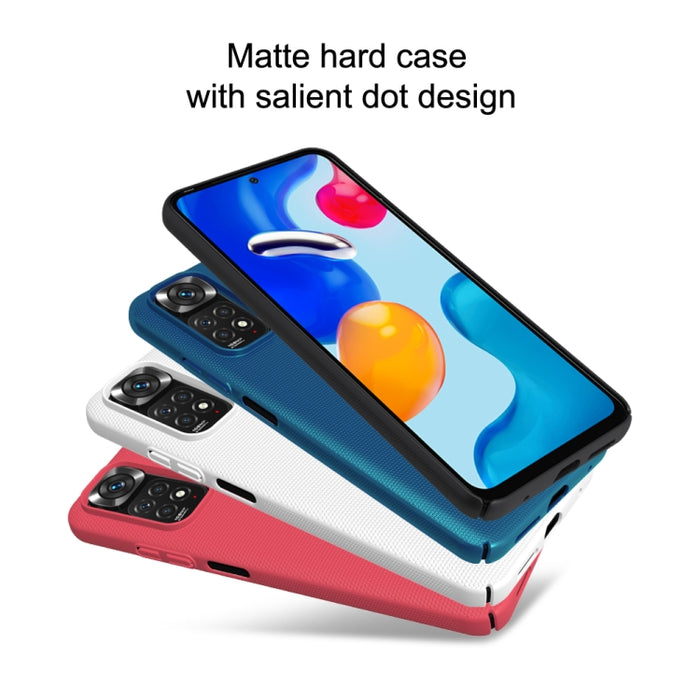 Estuche para teléfono de PC esmerilado NILLKIN, For Xiaomi Poco M4 Pro, For Xiaomi Redmi Note 11 Pro, For Xiaomi Redmi Note 11 4G Global, For Xiaomi Redmi Note 11S, For OPPO Realme 9i, For OPPO Realme GT2 Pro                                            ...