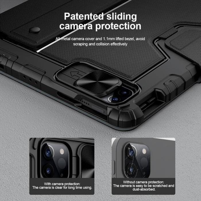 Funda protectora inteligente para tableta con teclado táctil Bluetooth NILLKIN