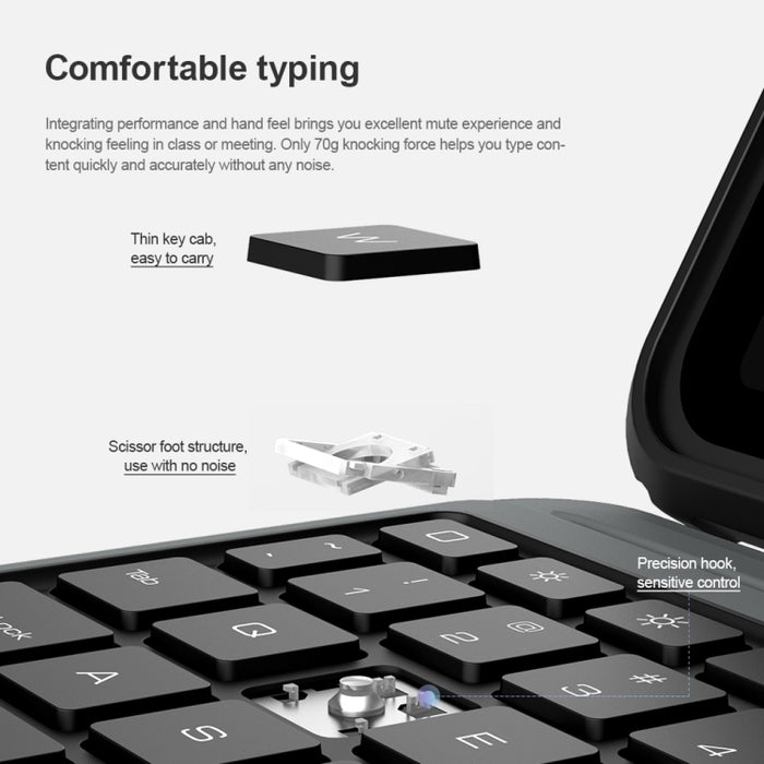 Funda protectora inteligente para tableta con teclado táctil Bluetooth NILLKIN
