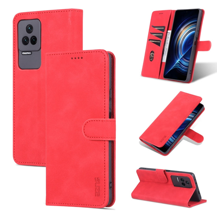 AZNS Skin Feel Calf Texture Flip Funda de cuero para teléfono, For Xiaomi Redmi K50 / K50 Pro, For OPPO Reno7 Global, For OPPO Reno7 SE 5G