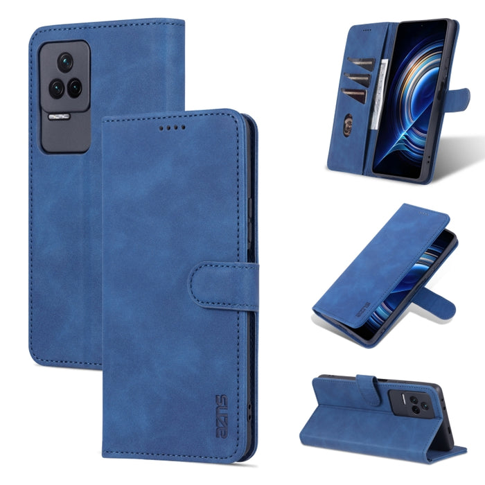 AZNS Skin Feel Calf Texture Flip Funda de cuero para teléfono, For Xiaomi Redmi K50 / K50 Pro, For OPPO Reno7 Global, For OPPO Reno7 SE 5G