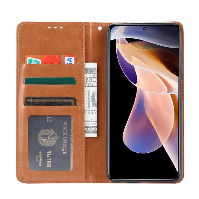 Estuche de cuero con tapa horizontal con textura de piel amasada, For Xiaomi Redmi Note 11 Pro 4G Global, For Xiaomi Redmi Note 11S / Note 11 4G Global