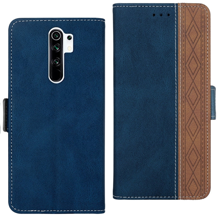 Estuche para teléfono de cuero RFID con costuras laterales magnéticas, For Xiaomi Redmi 9, For Xiaomi Redmi 9A, For Xiaomi Redmi 9C, For Xiaomi Redmi 9T, For Xiaomi Redmi Note 9 Pro 4G / 9S, For Xiaomi Redmi Note 9 / 10X, For Xiaomi Redmi Note 9T 5G   ...
