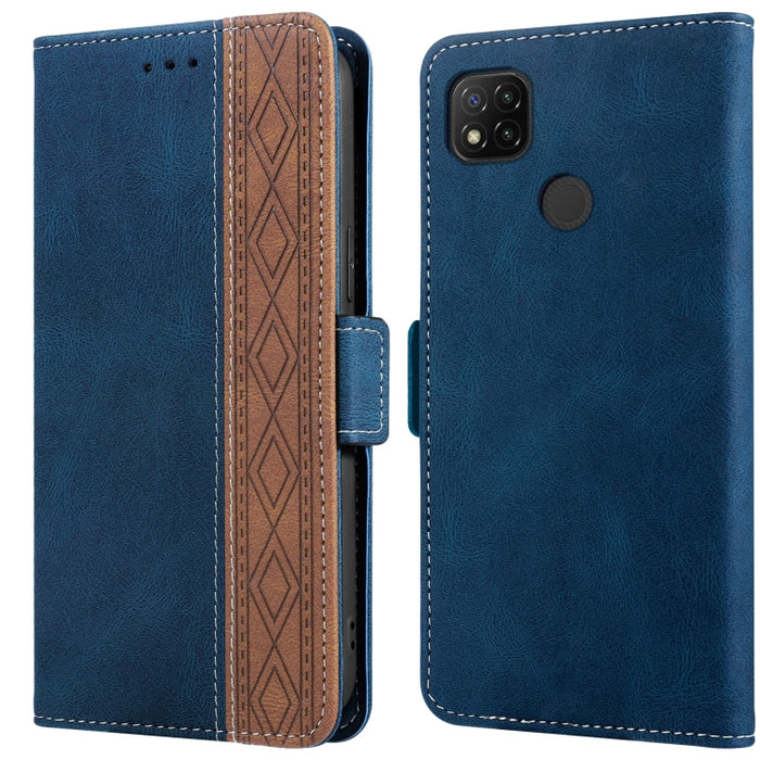 Estuche para teléfono de cuero RFID con costuras laterales magnéticas, For Xiaomi Redmi 9, For Xiaomi Redmi 9A, For Xiaomi Redmi 9C, For Xiaomi Redmi 9T, For Xiaomi Redmi Note 9 Pro 4G / 9S, For Xiaomi Redmi Note 9 / 10X, For Xiaomi Redmi Note 9T 5G   ...