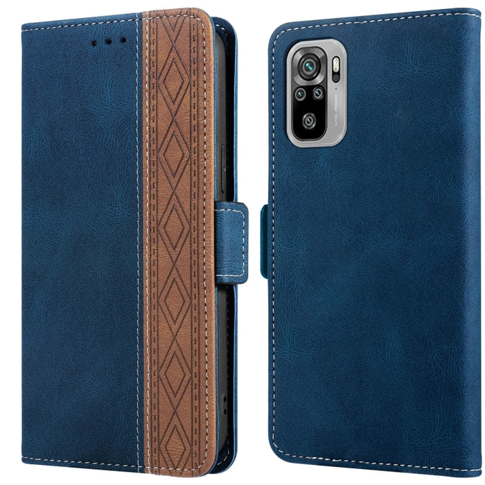 Estuche para teléfono de cuero RFID con costuras laterales magnéticas, For Xiaomi Redmi 9, For Xiaomi Redmi 9A, For Xiaomi Redmi 9C, For Xiaomi Redmi 9T, For Xiaomi Redmi Note 9 Pro 4G / 9S, For Xiaomi Redmi Note 9 / 10X, For Xiaomi Redmi Note 9T 5G   ...