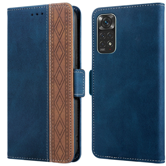 Estuche para teléfono de cuero RFID con costuras laterales magnéticas, For Xiaomi Redmi 9, For Xiaomi Redmi 9A, For Xiaomi Redmi 9C, For Xiaomi Redmi 9T, For Xiaomi Redmi Note 9 Pro 4G / 9S, For Xiaomi Redmi Note 9 / 10X, For Xiaomi Redmi Note 9T 5G   ...