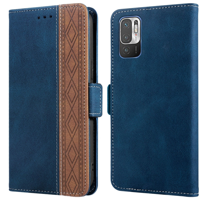 Estuche para teléfono de cuero RFID con costuras laterales magnéticas, For Xiaomi Redmi 9, For Xiaomi Redmi 9A, For Xiaomi Redmi 9C, For Xiaomi Redmi 9T, For Xiaomi Redmi Note 9 Pro 4G / 9S, For Xiaomi Redmi Note 9 / 10X, For Xiaomi Redmi Note 9T 5G   ...