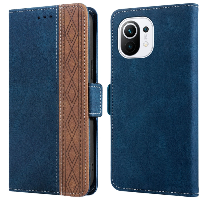 Estuche para teléfono de cuero RFID con costuras laterales magnéticas, For Xiaomi Redmi 9, For Xiaomi Redmi 9A, For Xiaomi Redmi 9C, For Xiaomi Redmi 9T, For Xiaomi Redmi Note 9 Pro 4G / 9S, For Xiaomi Redmi Note 9 / 10X, For Xiaomi Redmi Note 9T 5G   ...