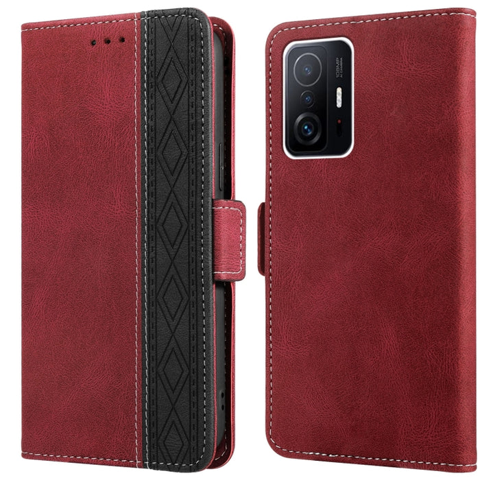 Estuche para teléfono de cuero RFID con costuras laterales magnéticas, For Xiaomi Redmi 9, For Xiaomi Redmi 9A, For Xiaomi Redmi 9C, For Xiaomi Redmi 9T, For Xiaomi Redmi Note 9 Pro 4G / 9S, For Xiaomi Redmi Note 9 / 10X, For Xiaomi Redmi Note 9T 5G   ...