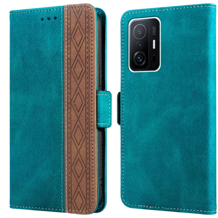 Estuche para teléfono de cuero RFID con costuras laterales magnéticas, For Xiaomi Redmi 9, For Xiaomi Redmi 9A, For Xiaomi Redmi 9C, For Xiaomi Redmi 9T, For Xiaomi Redmi Note 9 Pro 4G / 9S, For Xiaomi Redmi Note 9 / 10X, For Xiaomi Redmi Note 9T 5G   ...
